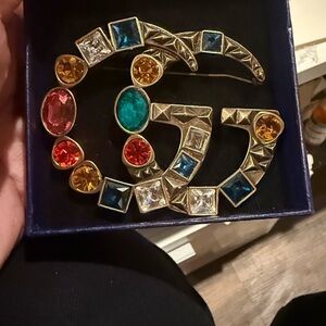Elegant Multicolor Brooch